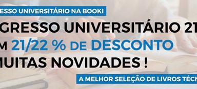 Regresso Universitário 21/22 - 21/22% de desconto até 31/10/2021