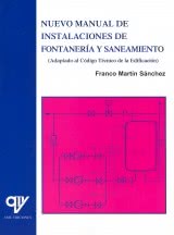 Nuevo Manual de Instalaciones de Fontanería y Saneamento