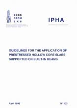 103 - Guidelines for Application of Prestressed Hollow Core Slabs Supported on Built-in Beams
