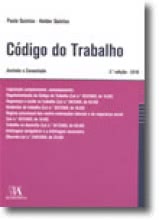 Código Do Trabalho Anotado E Comentado 2ª Edição - 