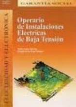 Operario de Instalaciones Eléctricas de Baja Tensión