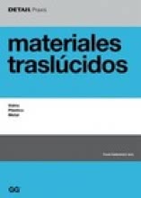 Materiales traslúcidos.Vidrio, plástico, metal