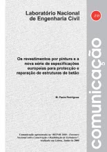 COM 75 - Os revestimentos por pintura e a nova série de especificações europeias para protecção...