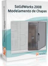 SolidWorks 2008 Modelamento de Chapas Metálicas - DVD/CD