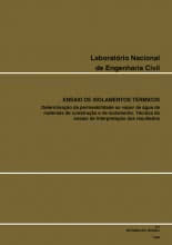 T 640 - Ensaio de isolamentos térmicos.Determinação da permeabilidade ao vapor de água de materiais