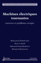 Machines électriques tournantes : Exercices et problèmes corrigés