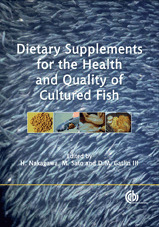 Dietary Supplements for the Health and Quality of Cultured Fish