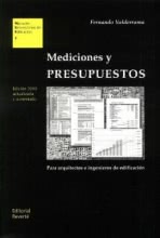 Mediciones y Presupuestos, Para Arquitectis e Ingenieros de Edificación