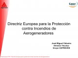 Directriz Europea para la Protección contra Incendios de Aerogeneradores