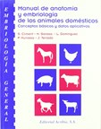 Embriología general. Manual de anatomía y embriología de los animales domésticos