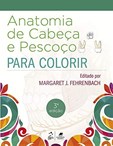 Anatomia de Cabeça e Pescoço para Colorir