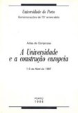 A Universidade e a Construção Europeia: Actas do Congresso
